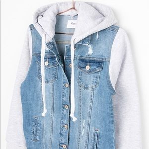 Up North Denim Jacket- Kancan from Silver Icing